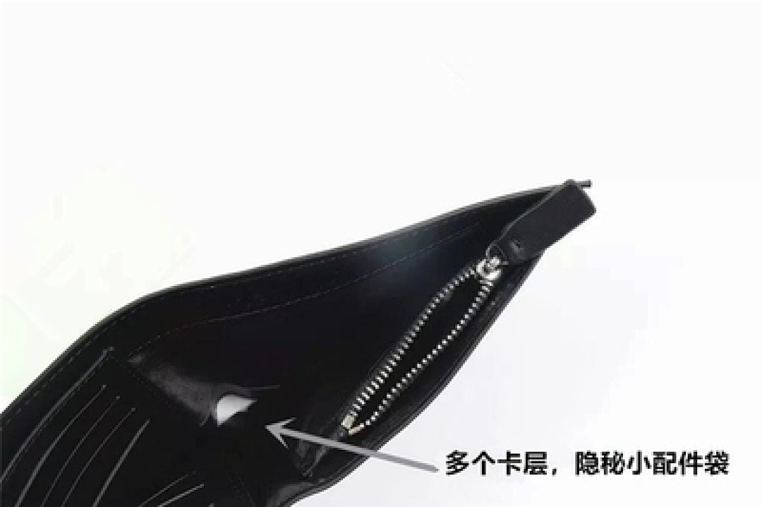 bag/homeware/accessories 1:1 OFF WHITE “FOR MONEY”Wallet Top Grain (Real Leather) - Image 22
