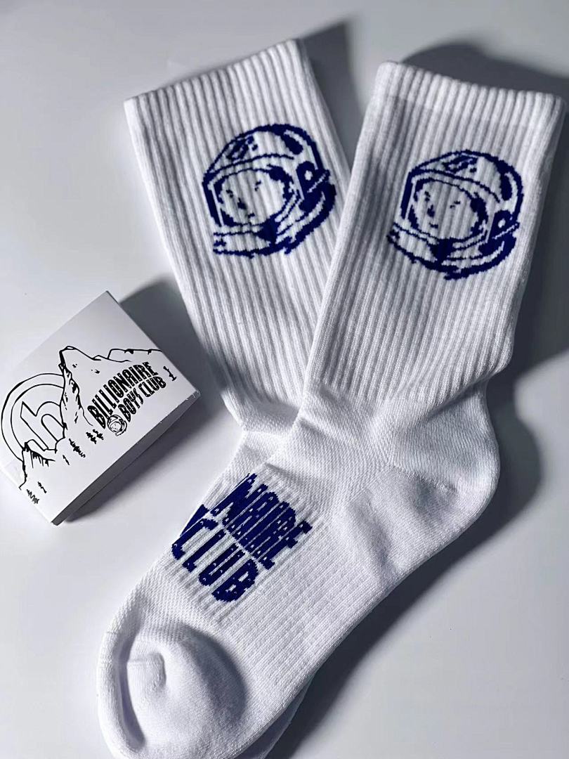 Accessiories 1: 1 Billionaire Boys Club × HIDDEN Blue Socks————Unique Correct Version - Image 11