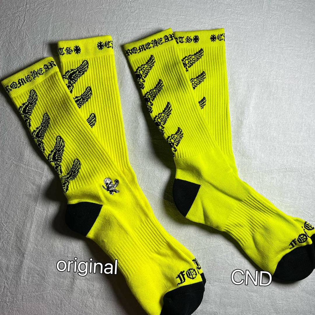 Chanel CHROME HEARTS FOTI COLOR Towel SOCKS 1: 1 - Image 9