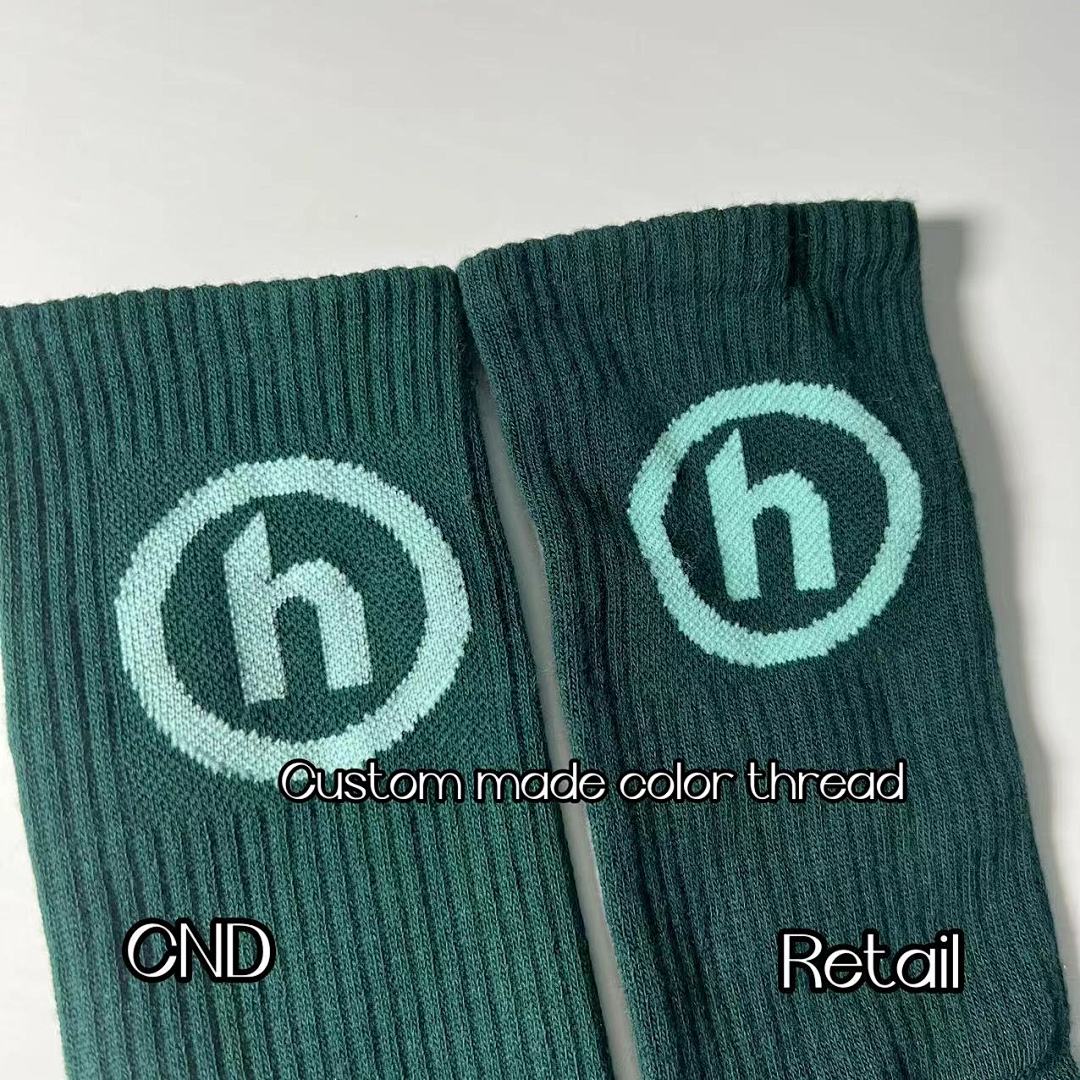 Accessiories 1:1 Hidden Socks Towel Bottom Blackish Green——Unique Correct Version - Image 7