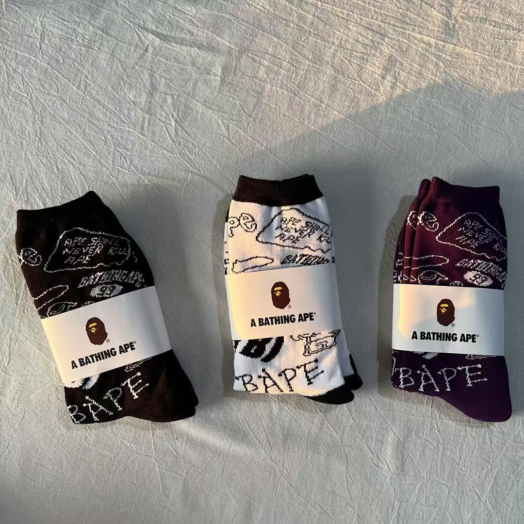 Bape NEW Bape Towel Socks - Image 2