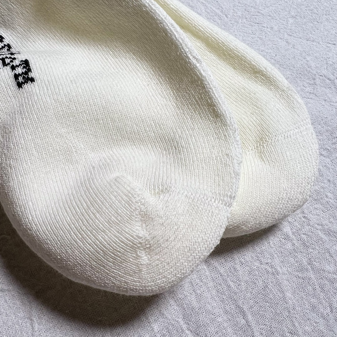 Accessiories OFF WHITE Lny Flower Gold Floral Sock - Image 11