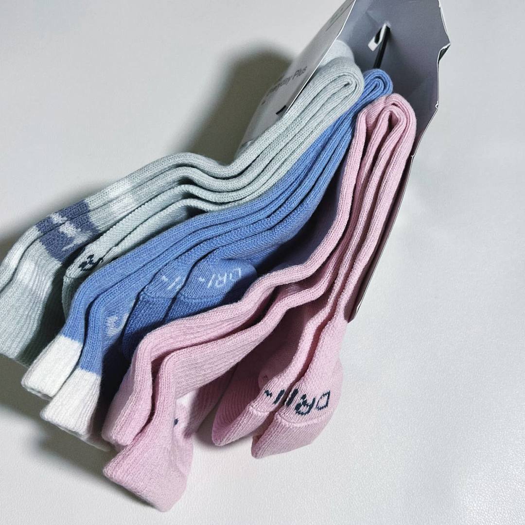 Accessiories N*K 2023 Striped 3 Fleece Sole Socks Paris A Set - Image 8