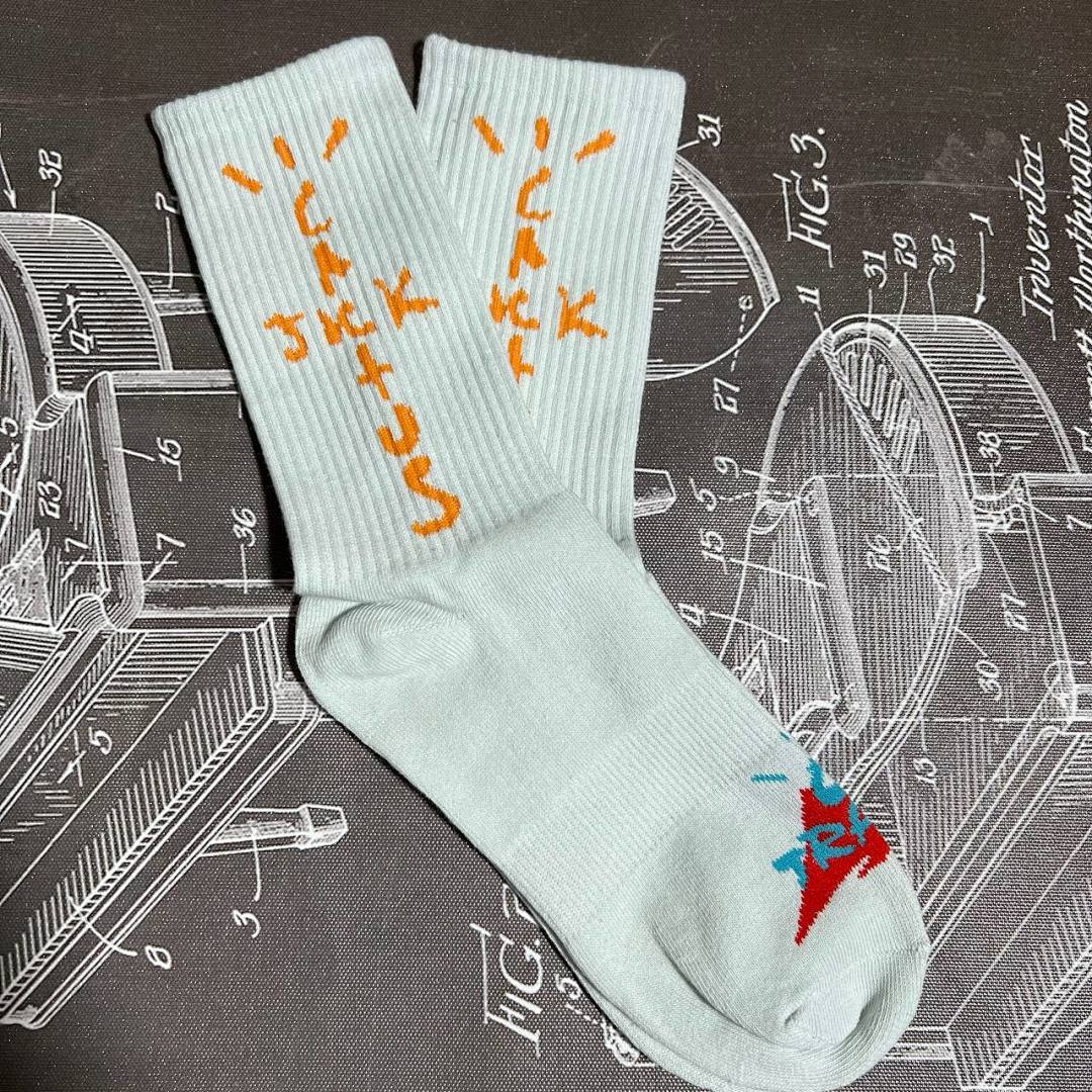 Accessiories Travis Scott Socks (Red Triple) - Image 4