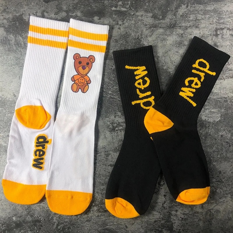 21Ss Drew Letter Bear Socks, photo 1