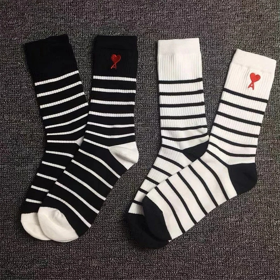 Accessiories AMI Long Stripe Socks - Image 23