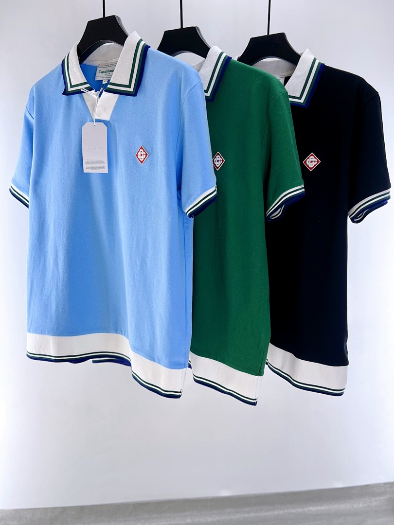 C*asablanca Casablanca Embroidered Polo Short Sleeve, photo 1