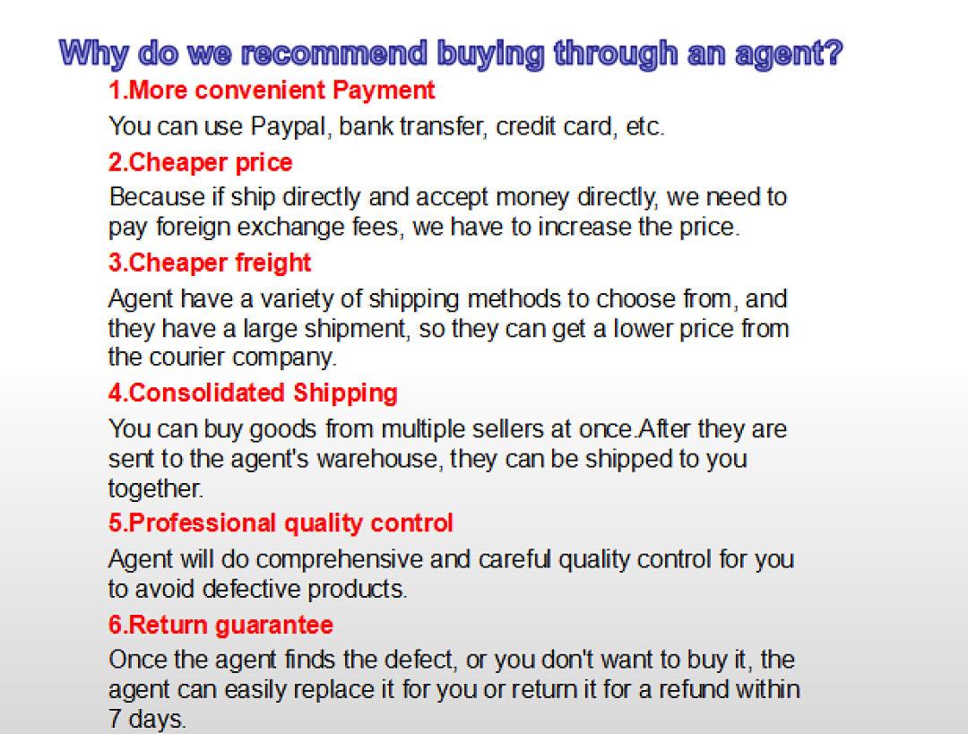 Other Using An Agent Buying Guide - Image 2