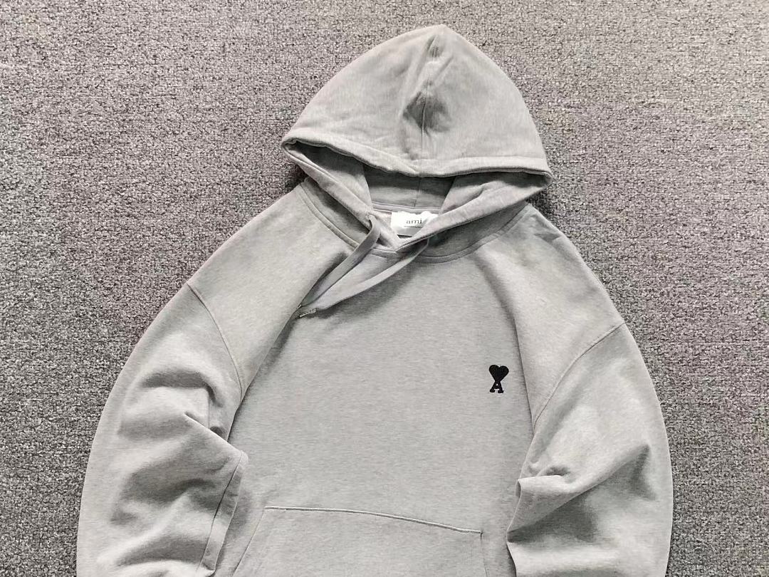 AMI 158 AMI HOODIE 3208163817 (Im 170Cm 60Kg I Wear Size S In The Phot) - Image 12
