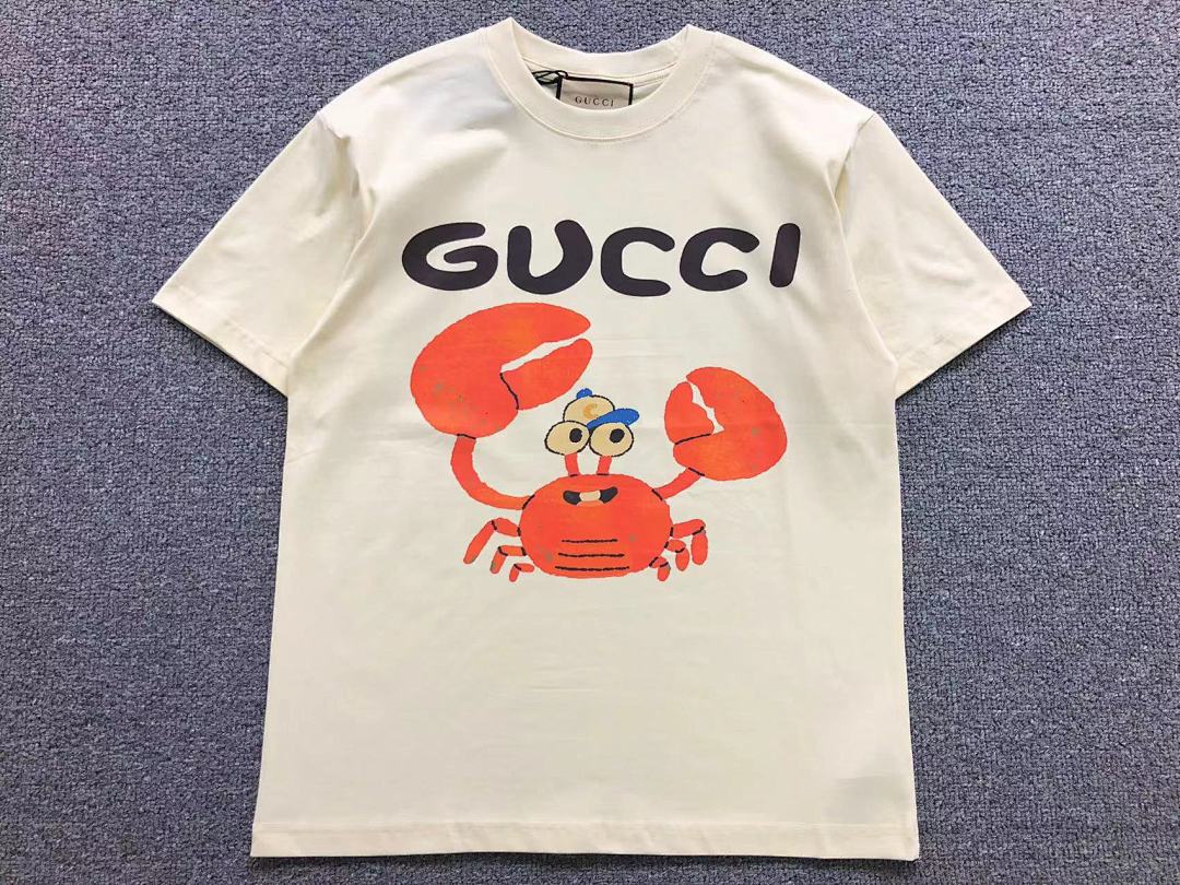 Gucci 85 G⭐C⭐I T-SHIRT 5231968101 (Im 170Cm 60Kg I Wear Size S In The Phot) - Image 5