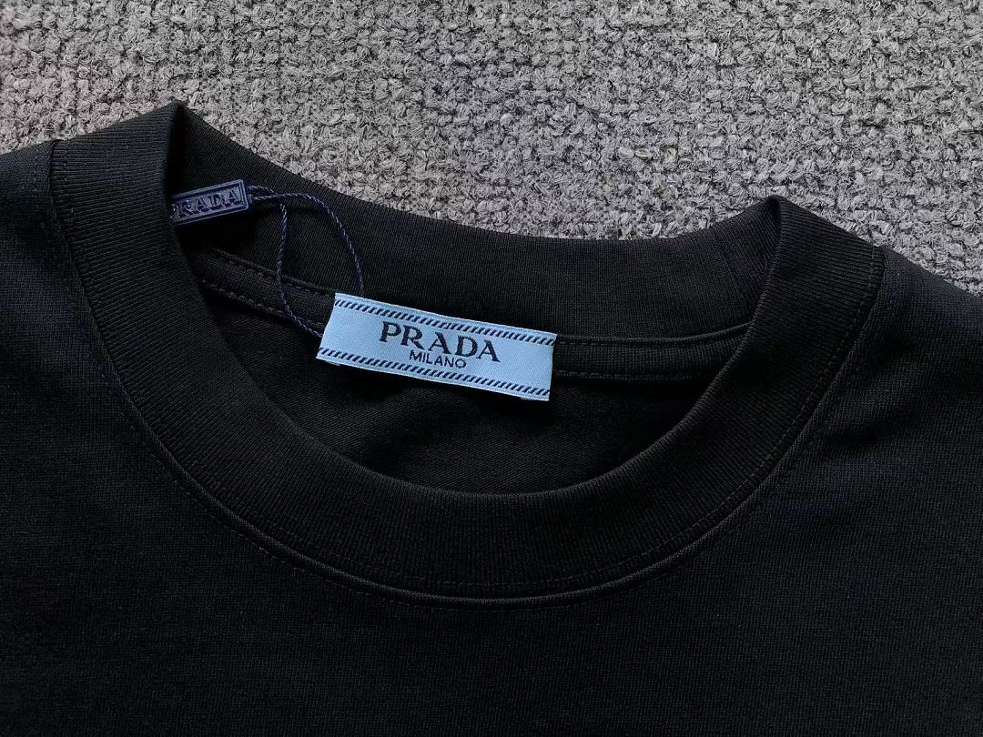 Prada 118 P⭐A⭐A T-SHIRT 3204233121 (Im 170Cm 60Kg I Wear Size L In The Phot) - Image 17