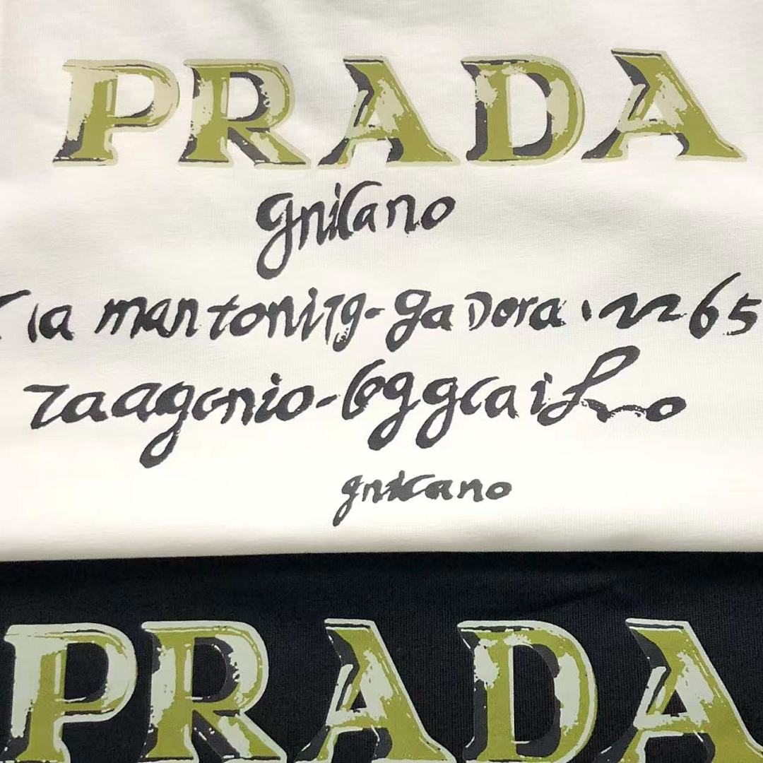 Prada 115 P⭐A⭐A T-SHIRT 5232404147 (Im 170Cm 60Kg I Wear Size M In The Phot) - Image 13