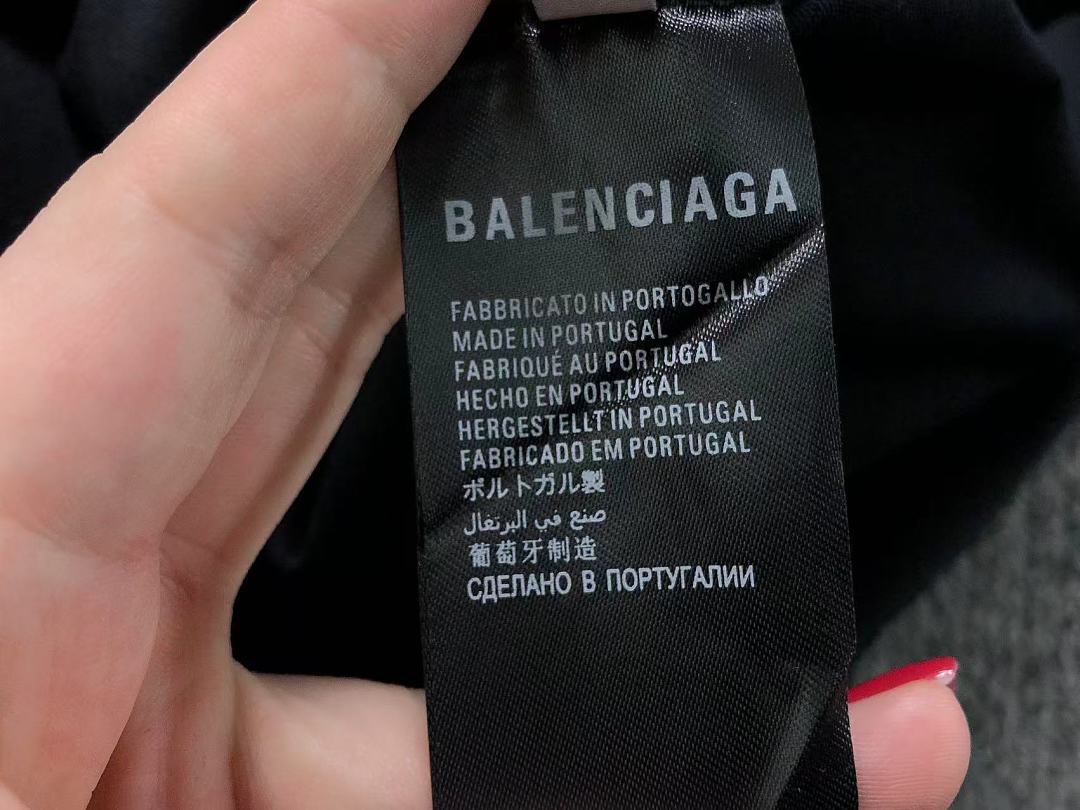 Balenciaga 128 B⭐L⭐⭐⭐IA⭐A T-SHIRT 42060512163 (Im 170Cm 60Kg I Wear Size XS In The Phot) - Image 16
