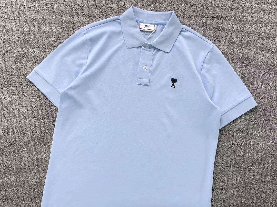 Unbranded 175 AMI POLO 2204183501 (Im 170Cm 60Kg I Wear Size L In The Phot) - Image 14
