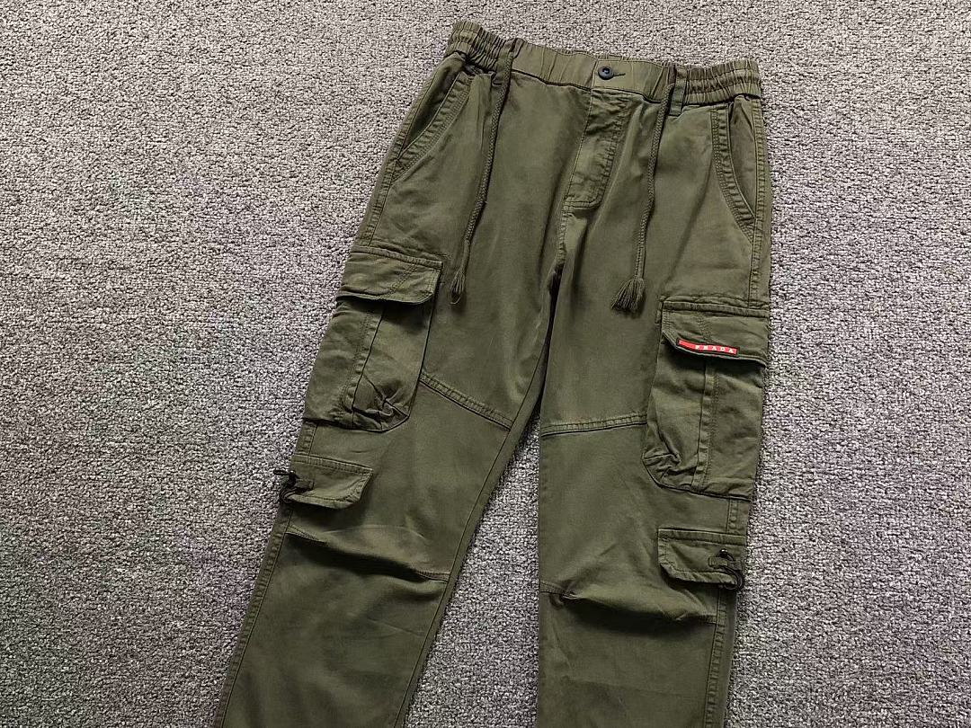 Prada 208 P⭐A⭐A TROUSERS 22060915001 (Im 170Cm 60Kg I Wear Size 30 In The Phot) - Image 9