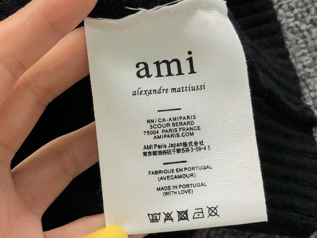 AMI 158 AMI SWEATER 21101102125 (Im 170Cm 60Kg I Wear Size M In The Phot) - Image 44