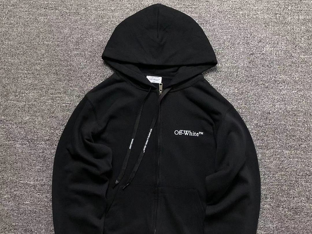 Off-White 208 OFF-WHITE (WHITE HOODIE) - Image 10