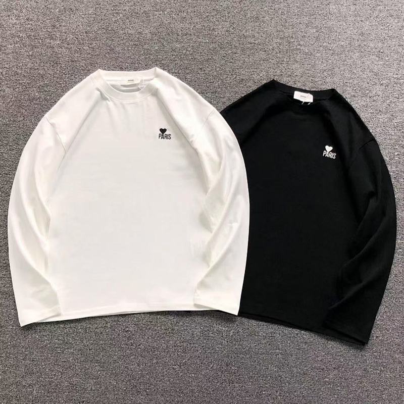 Unbranded 138 AMI LONG SLEEVED 219170401 (Im 170Cm 60Kg I Wear Size M In The Phot)