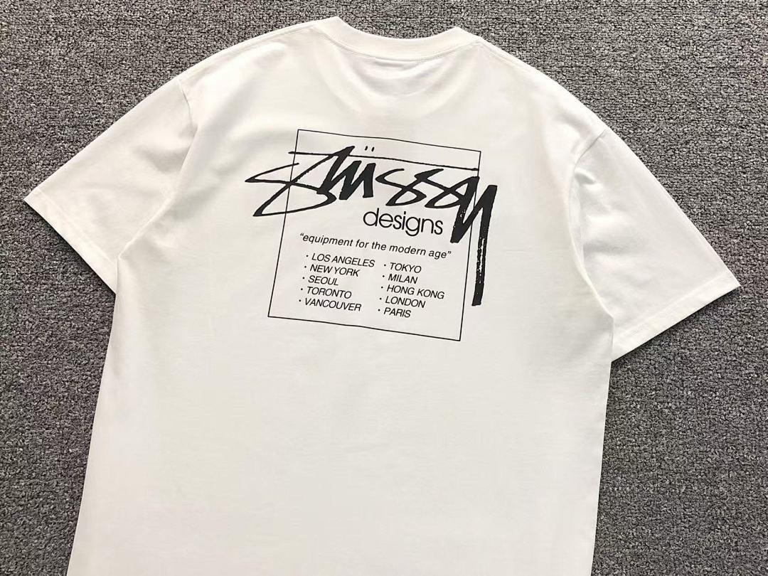 Stussy 78 STUSSY T-SHIRT 1107040202 (Im 170Cm 60Kg I Wear Size L In The Phot) - Image 14