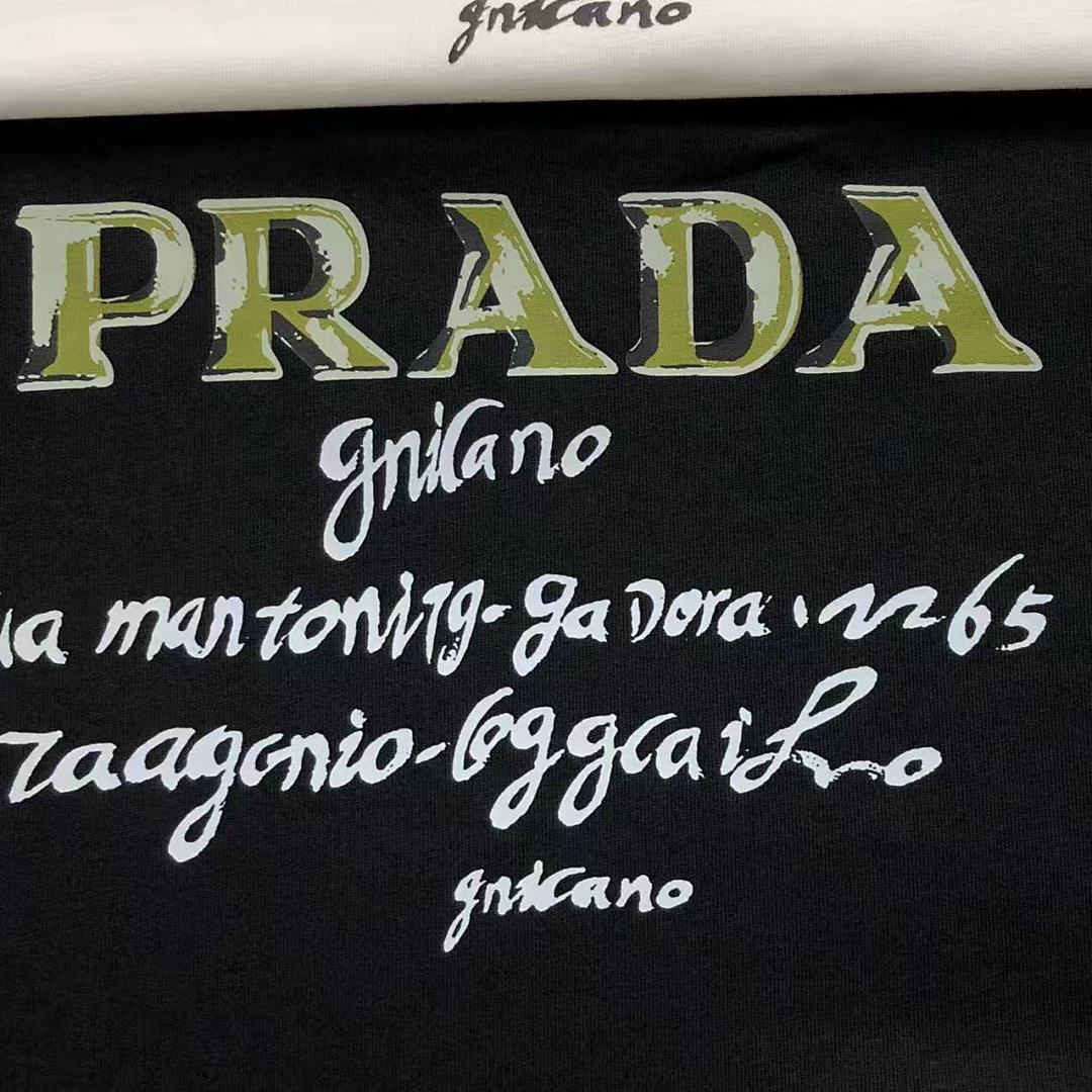 Prada 115 P⭐A⭐A T-SHIRT 5232404147 (Im 170Cm 60Kg I Wear Size M In The Phot) - Image 14