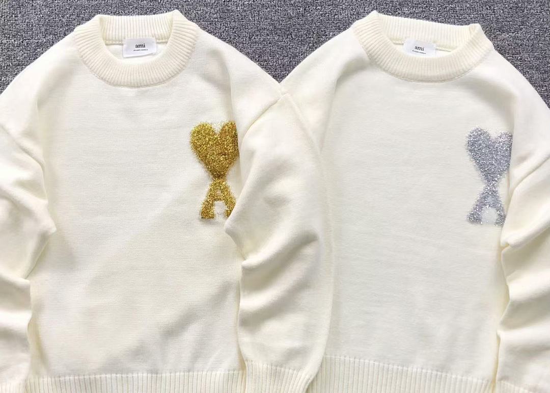 AMI 138 AMI SWEATER 112101117 (Im 170Cm 57Kg I Wear Size S In The Phot) - Image 6