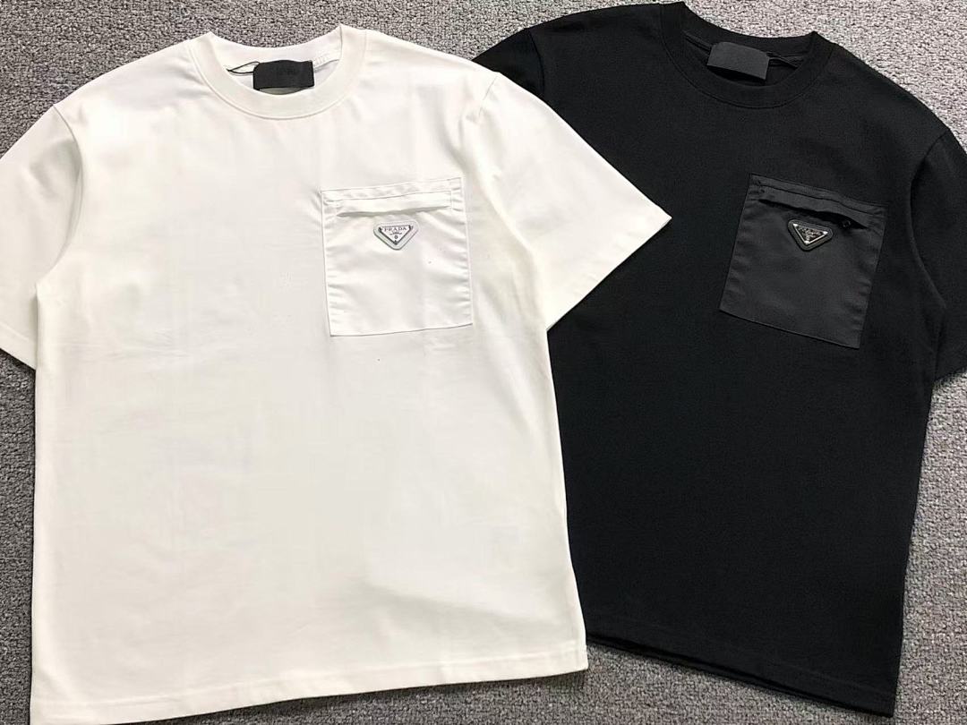 Prada 165 P⭐A⭐A T-SHIRT 2203274205 (Im 170Cm 60Kg I Wear Size S In The Phot) - Image 6