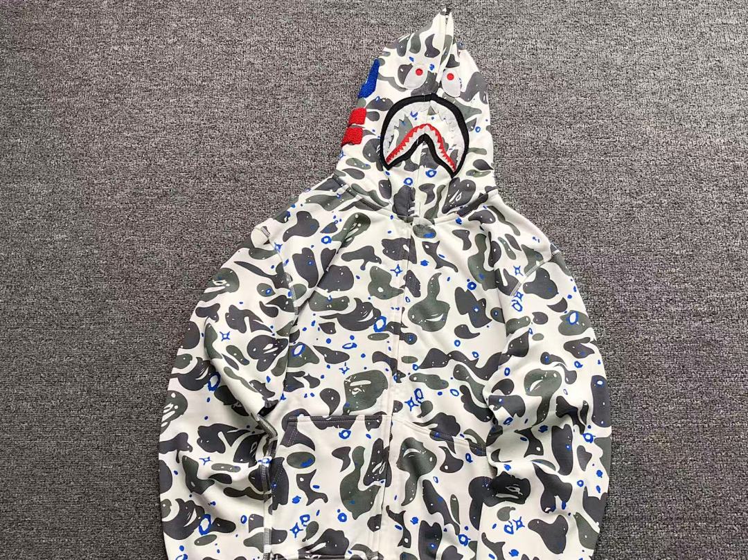 Bape 218 BAPE HOODIE 4111100277 (Im 170Cm 60Kg I Wear Size L In The Phot) - Image 45