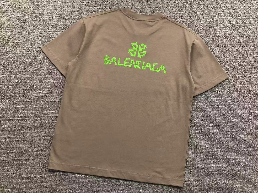 Balenciaga 125 B⭐L⭐⭐⭐IA⭐A T-SHIRT 52070704147 (Im 170Cm 60Kg I Wear Size M In The Phot) - Image 10