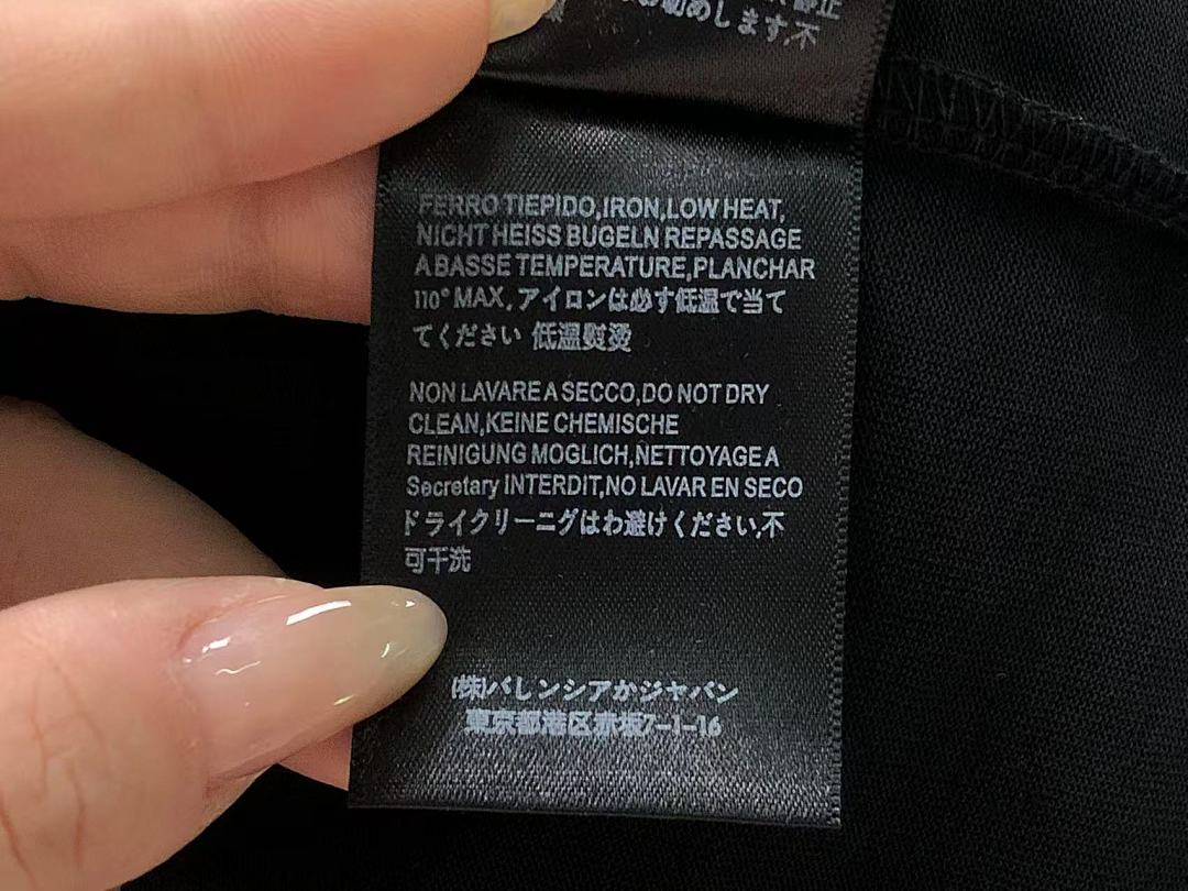 Balenciaga 115 B⭐L⭐⭐⭐IA⭐A T-SHIRT 3103234820 (Im 170Cm 60Kg I Wear Size S In The Phot) - Image 29