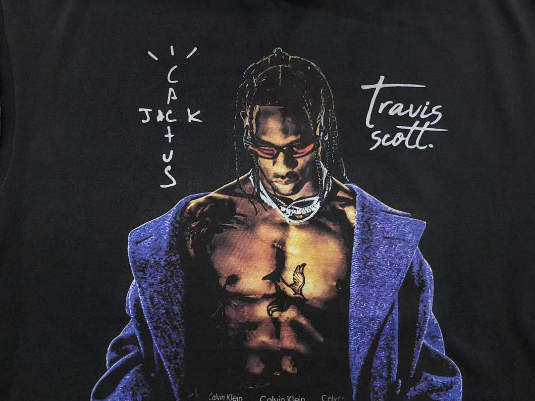 Travis Scott 108 VINTAGE TRAVIS SCOTT VEST 504051817 (Im 170Cm 60Kg I Wear Size M In The Phot) - Image 9