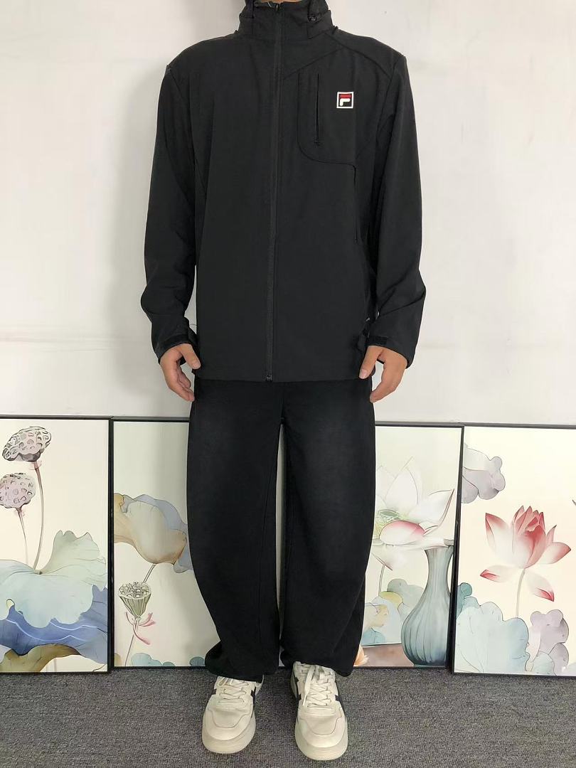 Fila 208 F⭐⭐A JACKET 3207181104 (Im 170Cm 60Kg I Wear Size 2XL In The Phot) - Image 3