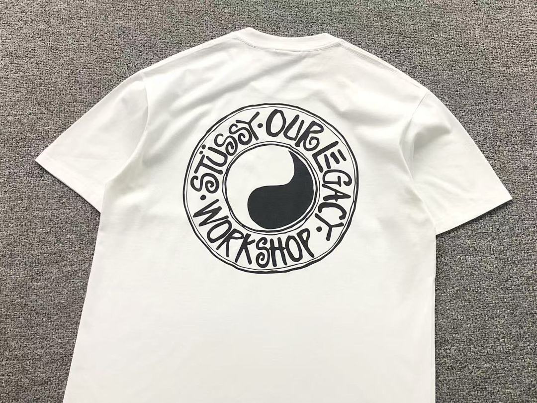 Stussy 78 STUSSY T-SHIRT 4104222402 (Im 170Cm 60Kg I Wear Size L In The Phot) - Image 8