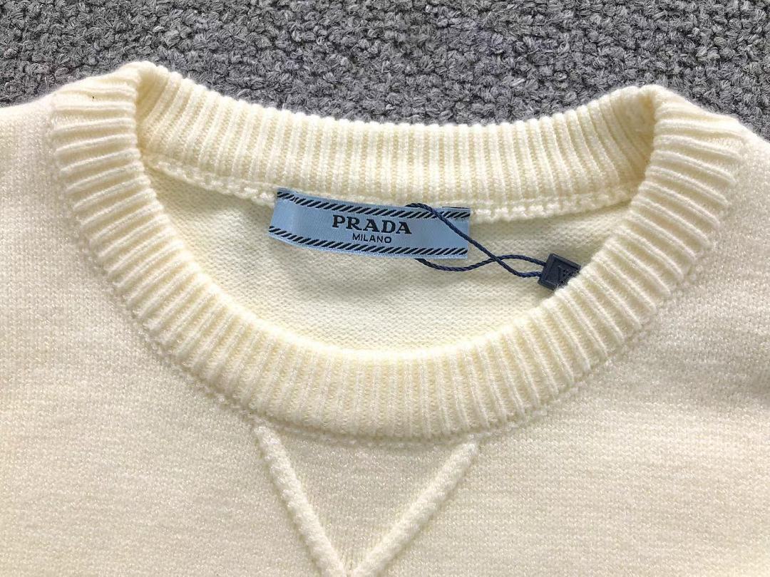 Prada 208 P⭐A⭐A SWEATER 3208110521 (Im 170Cm 60Kg I Wear Size L In The Phot) - Image 10