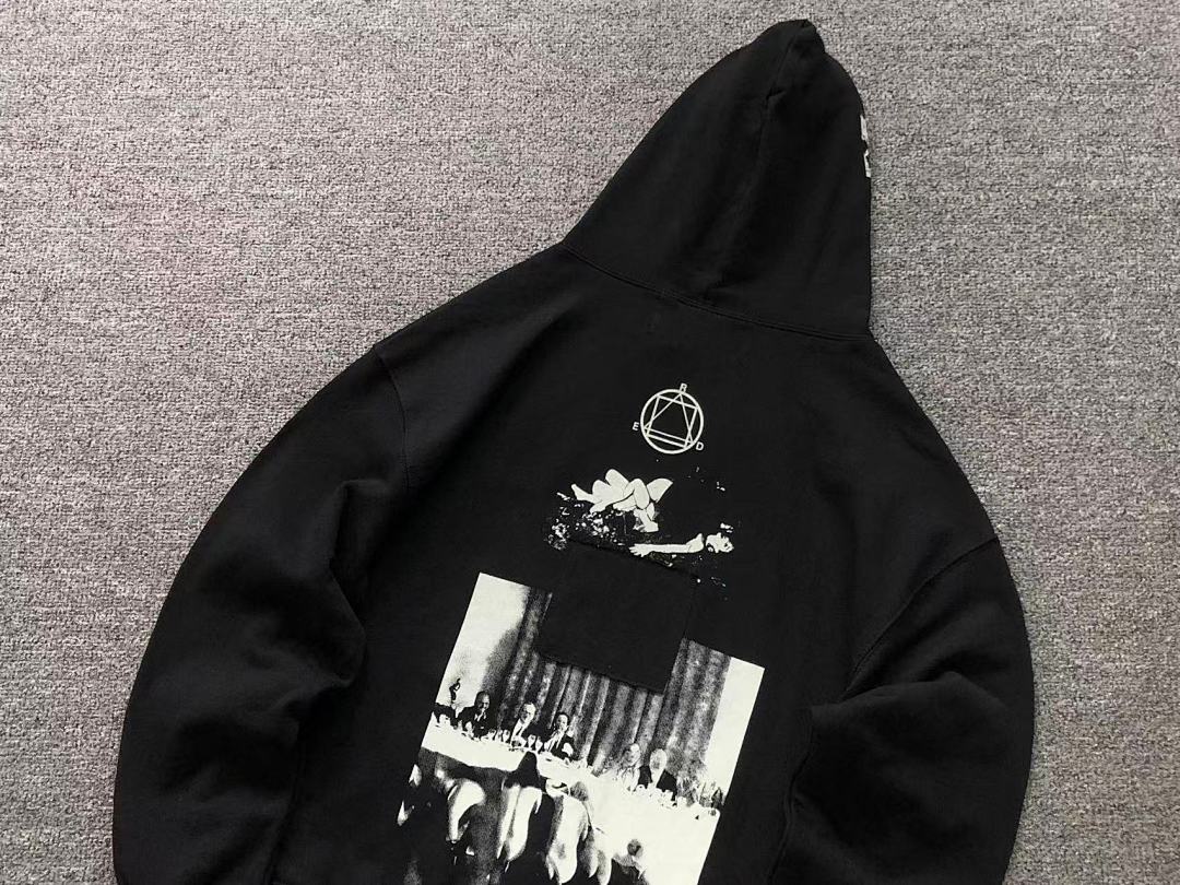 Chanel 175 ENFANTS RICHES DEPRIMES HOODIE 521716162 (Im 170Cm 60Kg I Wear Size S In The Phot) - Image 7
