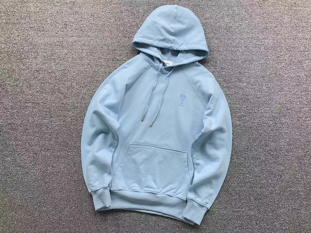 AMI 158 AMI HOODIE 3201081217 (Im 170Cm 60Kg I Wear Size M In The Phot) - Image 14