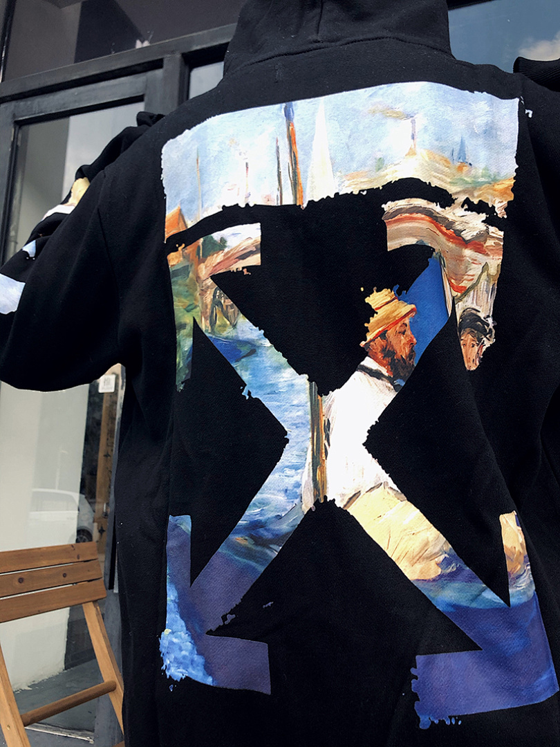 Off-White 135 OFF-WHITE (WHITE HOODIE) - Image 40