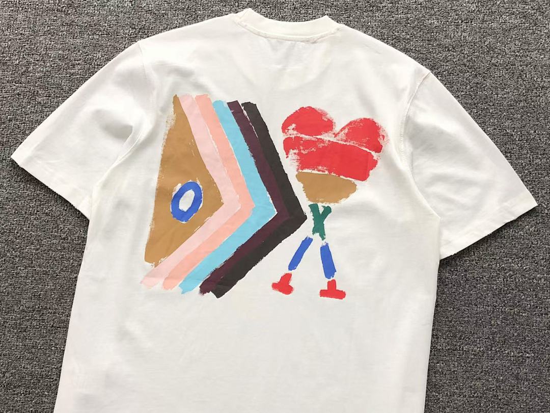 AMI 98 AMI T-SHIRT 505281379 (Im 170Cm 60Kg I Wear Size S In The Phot) - Image 8