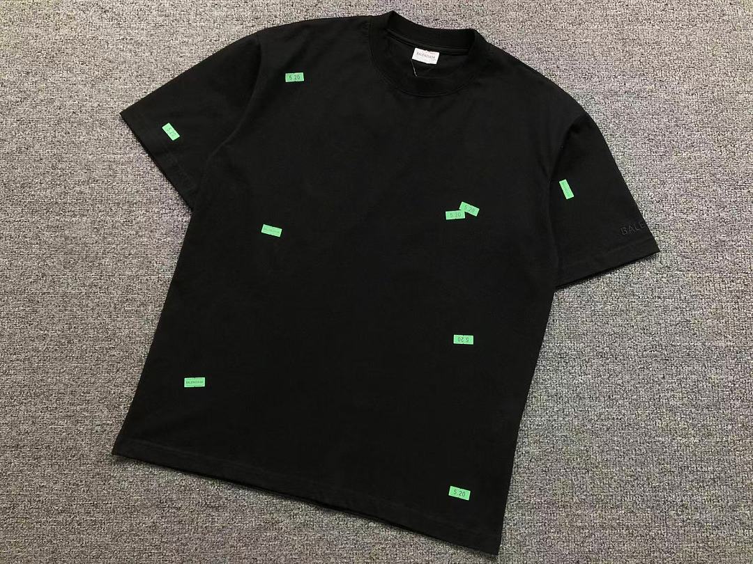 Balenciaga SHORTS158 B⭐L⭐⭐⭐IA⭐A T-SHIRT SHORTS 3206173321 (Im 170Cm 60Kg I Wear Size S In The Phot) - Image 9