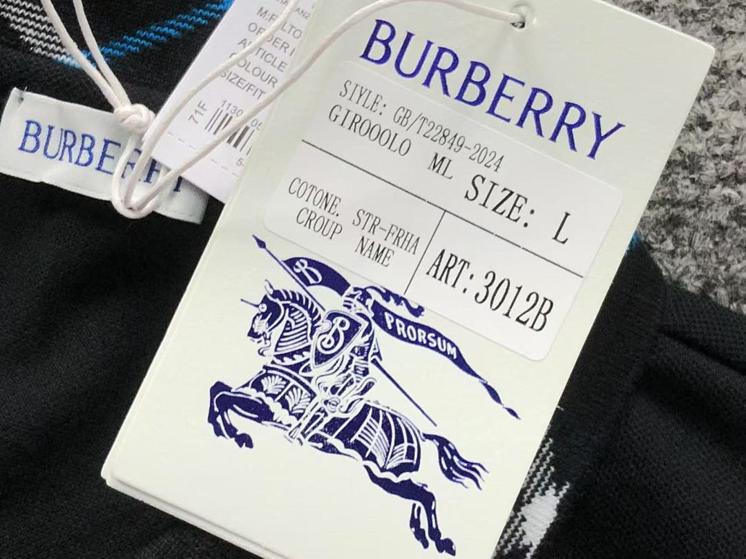 Burberry 175 B⭐R⭐E⭐RY POLO 2201150401 (Im 170Cm 60Kg I Wear Size L In The Phot) - Image 17