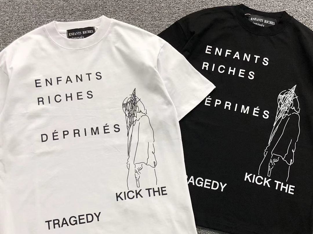 Chanel 85 ENFANTS RICHES DEPRIMES T-SHIRT 42012427162 (Im 170Cm 60Kg I Wear Size S In The Phot) - Image 6