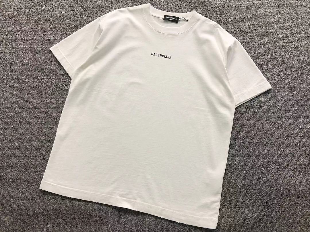 Balenciaga 129 B⭐L⭐⭐⭐IA⭐A T-SHIRT 42061611133 (Im 170Cm 60Kg I Wear Size 2XL In The Phot) - Image 8