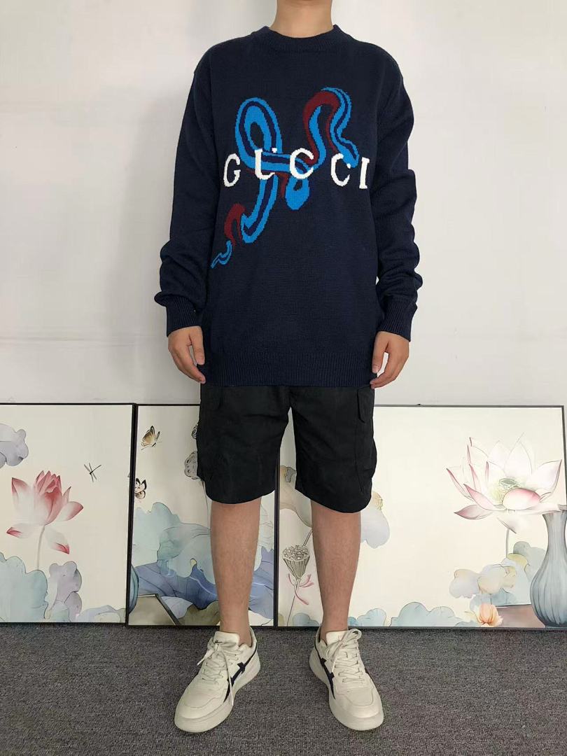 Gucci 138 G⭐C⭐I SWEATER 41082811146 (Im 170Cm 60Kg I Wear Size 2XL In The Phot) - Image 3