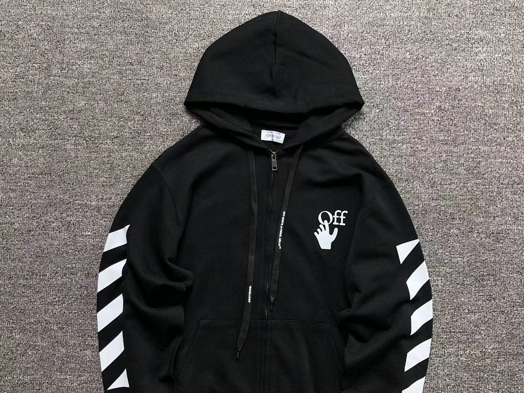Off-White 208 OFF-WHITE (WHITE HOODIE) - Image 10