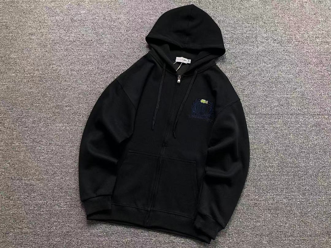 Unbranded 215 LACOSTE HOODIE 2111291401 (Im 170Cm 60Kg I Wear Size M In The Phot) - Image 8