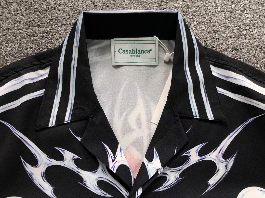 Casablanca SHORTS98 CASABLANCA SHIRT SHORTS 2208142139 (Im 170Cm 60Kg I Wear Size L In The Phot) - Image 15