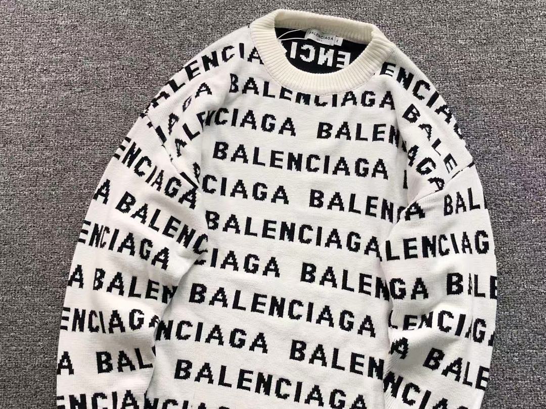 Balenciaga 138 B⭐L⭐⭐⭐IA⭐A SWEATER 41101107146 (Im 170Cm 60Kg I Wear Size M In The Phot) - Image 7