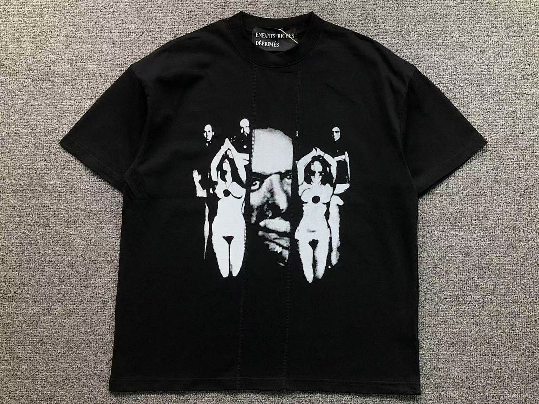 Chanel 88 ENFANTS RICHES DEPRIMES T-SHIRT 5232105162 (Im 170Cm 60Kg I Wear Size M In The Phot) - Image 5