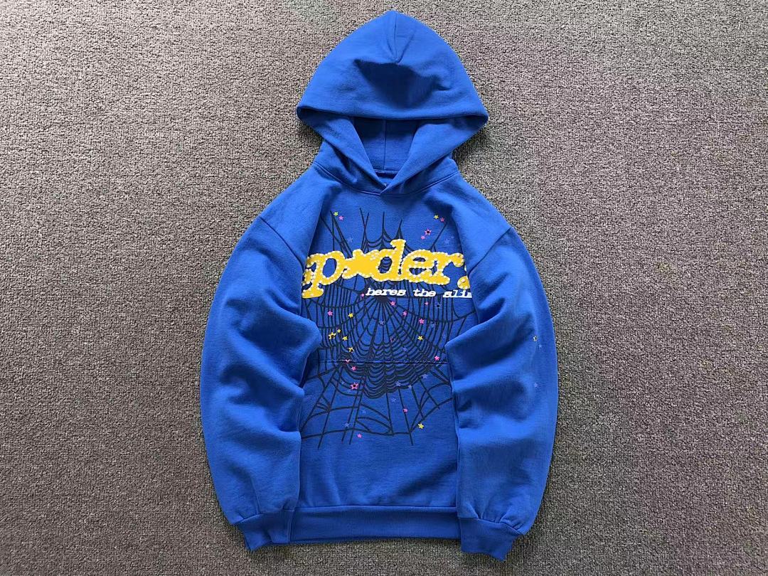 Sp5der TROUSERS 218 SP5DER HOODIE - Image 8