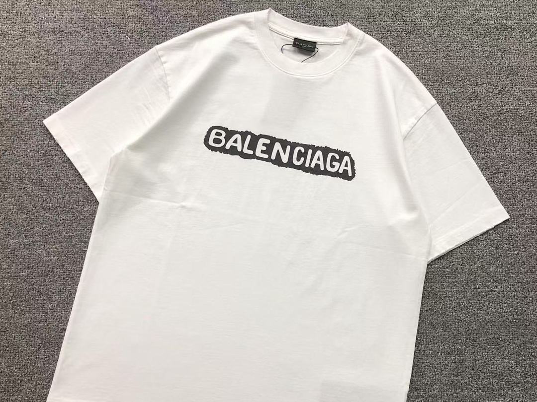 Balenciaga 98 B⭐L⭐⭐⭐IA⭐A T-SHIRT 3203070103 (Im 170Cm 60Kg I Wear Size M In The Phot) - Image 17