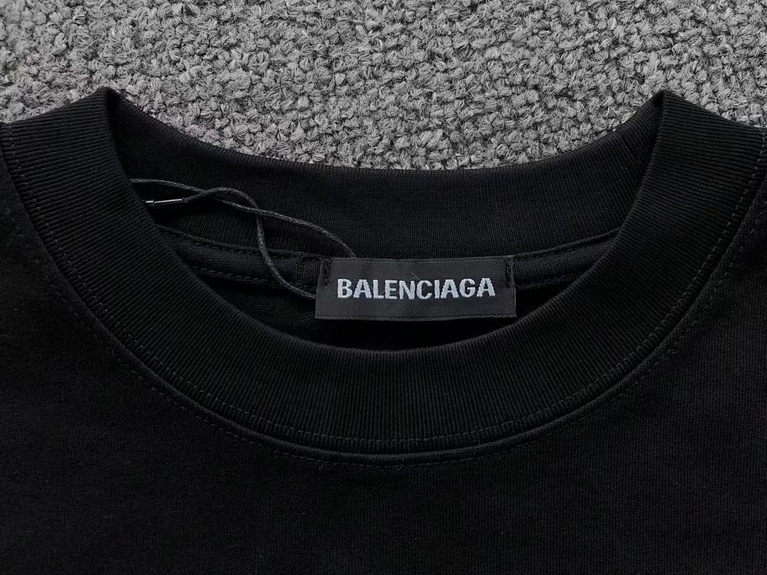 Balenciaga 108 B⭐L⭐⭐⭐IA⭐A T-SHIRT 2162308125 (Im 170Cm 60Kg I Wear Size S In The Phot) - Image 25